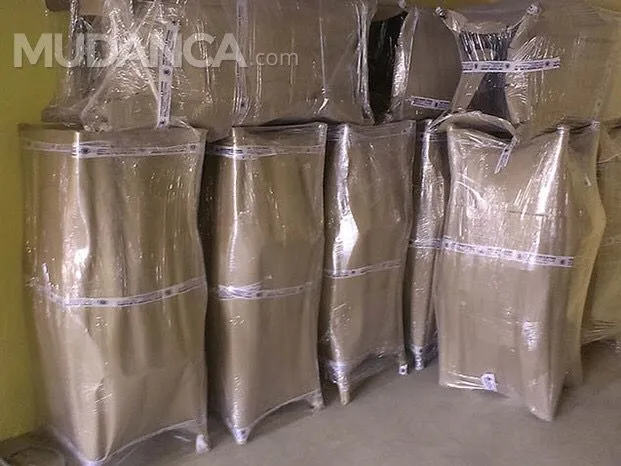 Serviço profissional de embalagem de móveis para mudança segura