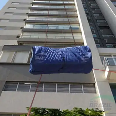 Serviço de Içamento de móveis e objetos pesados em mudança