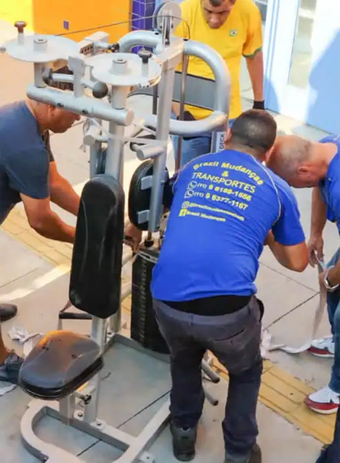 Serviço de Mudança Comercial para Academias e Escritórios em Alphaville e SP